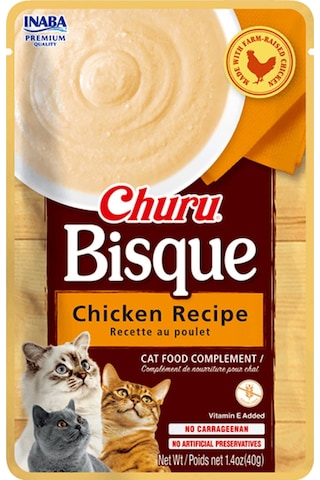 Inaba Ciao Churu Bisque Tavuklu Kedi Ödül Kreması 40 Gr Inaba Ciao Churu Bisque Tavuklu Kedi Ödül Kreması 40 Gr