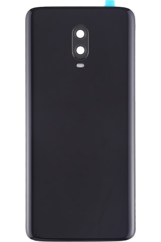 Cbtx Oneplus Uyumlu 6t Kamera Lensli Pil Arka Kapağı Jet Siyahı