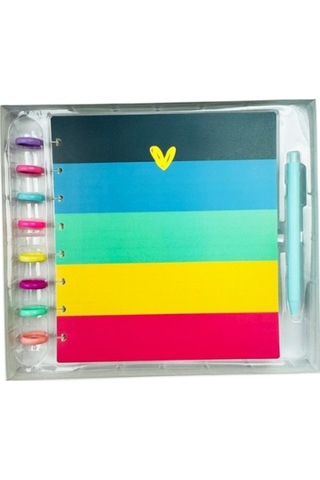 Yeni Nesil Dıy Defter Kalem Set 1097-1 Çok Renkli