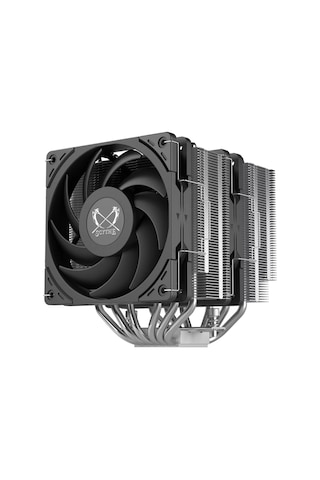 Scythe Magoroku İkiz Kule Dual Fan Cpu Hava Soğutucu, Intel Lga1700, Lga1151, Amd Am5, Am4 Desteği,