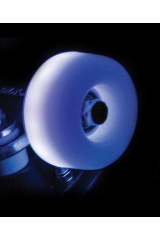 Rio Roller White Frost Işıklı Quad Paten Tekerleği 58 Mm-Beyaz Çok Renkli