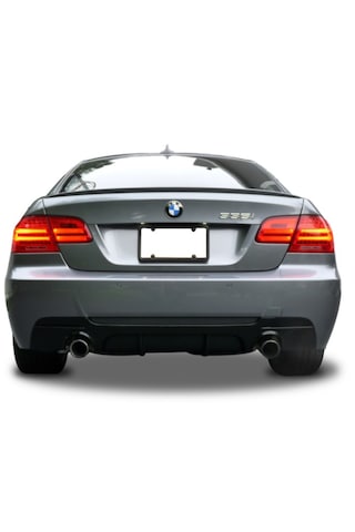 Bmw E92 Difüzör Mtechnic Arka Tampon Eki 2007-2013 Arası Parlak S