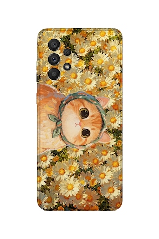 Samsung Galaxy M52 Uyumlu Baskılı Şeffaf Telefon Kılıfı Koleksiyon: Kawaii Cat 2 Samsung Galaxy M52 Uyumlu Baskılı Şeffaf Telefon Kılıfı Koleksiyon: Kawaii Cat 2