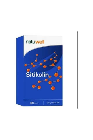 Natuwell Sitikolin Takviye Edici Gıda 30 Kapsül Natuwell Sitikolin Takviye Edici Gıda 30 Kapsül