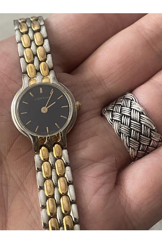 Certina 323 2102 24 22,5 MM 2. El Çelik Kordon Kadın Kol Saati