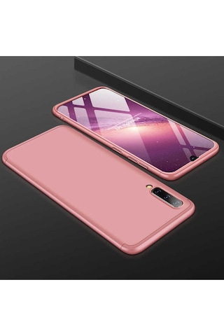 Galaxy M30 Kılıf Zore Ays Kapak Rose Gold