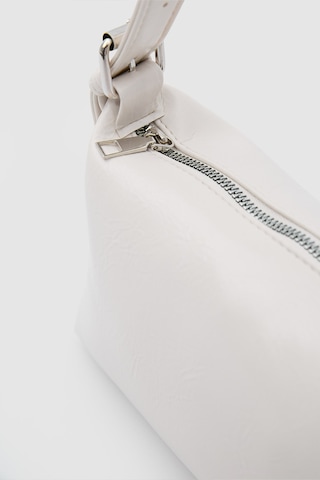 Shule Bags Loop Halka Detaylı Baget Çanta Krem