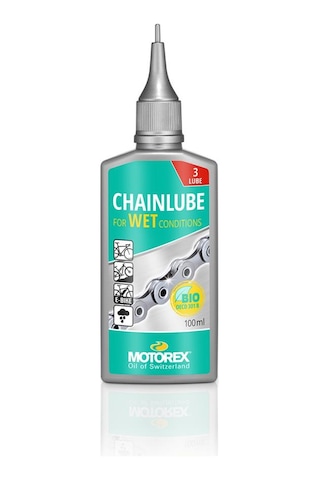 Motorex Zincir Yağı Wet Power 100 Ml Islak Ortam3Lube Siyah