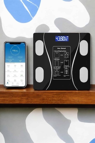 Tartı Baskül Dijital Elektronik Tartı Vücut Analiz Wifi Akıllı Yağ Ölçer Çok Renkli 90209266