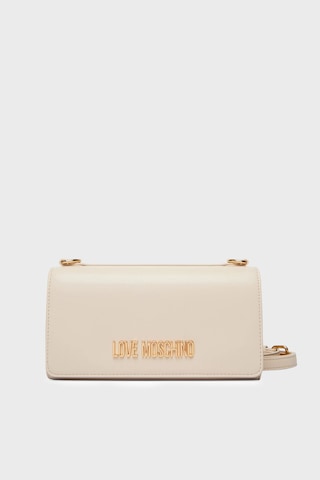 Love Moschino Logolu Çıkarılabilir Askılı Çanta Bayan Çanta Jc4170pp1olx0110 Bej