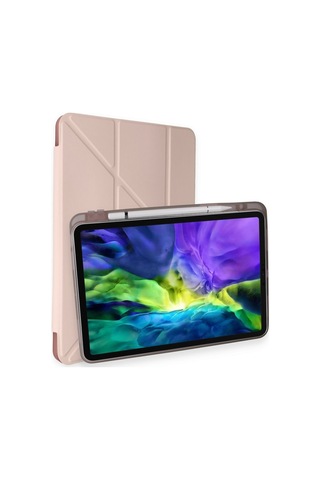 Newface Apple     Uyumlu iPad Pro 11 2024 Kılıf Kalemlikli Mars Tablet Kılıfı -