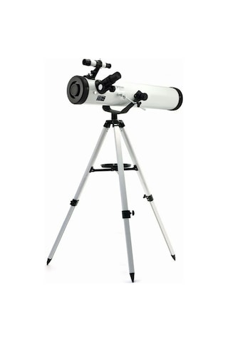 76x700 Profesyonel Aynalı Uzay Teleskopu-beyaz