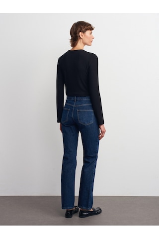 Dilvin 72049 Comfort Likra Stright Pantolon-lacivert Lacivert