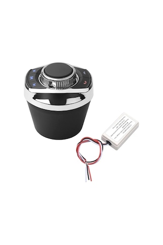 Sones Çok Fonksiyonlu Araba Bardak Tutucu Kablosuz Düğme Düğmesi Direksiyon Düğmesi Işık İle Uzaktan Kumanda