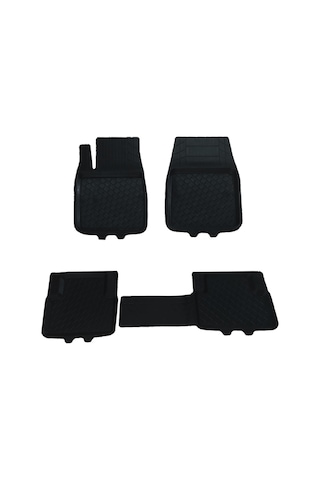 Tüm Araçlara Uyumlu 3D Havuzlu Soft Kaucuk Oto Paspas Seti