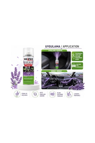Helper Klima Koku Giderici Sprey Lavanta 200 Ml