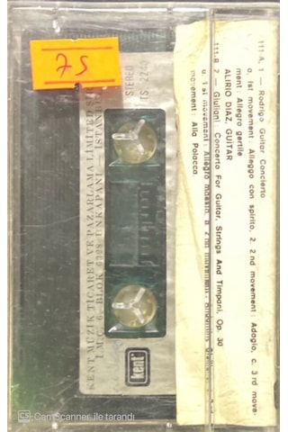 Plak Değildir Kaset Tir Aliro Diaz Rodrigo: Concierto Aranjuez