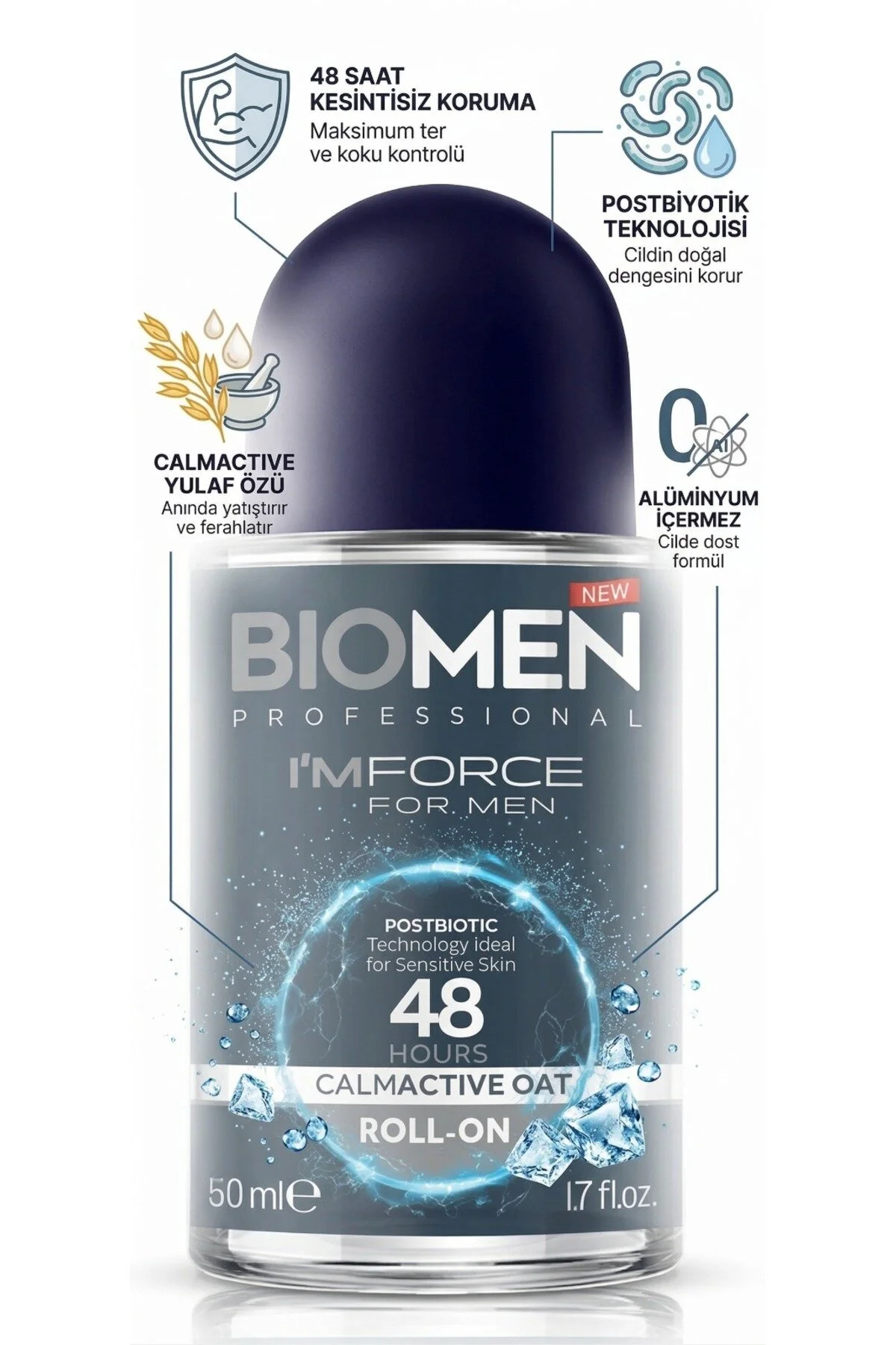 Roll-on For Men Ferahlatıcı Etki I'm Force 50 Ml