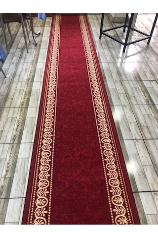 Samur Halı Protokol Bordo Kesme Yolluk