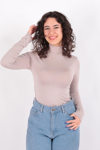 Busem W0010437 Kadın Bluz Vizon