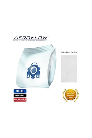 Srfn Ticaret Miele S8 Uyumlu Toz Torbası Dörtlü Paket