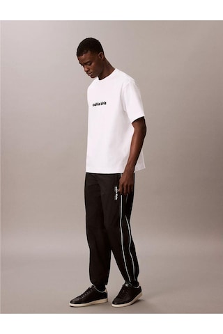 Calvin Klein Ck Lv04rc522g Relaxed Crınkle Nylon Track Erkek Pantolon-9197 Mavi