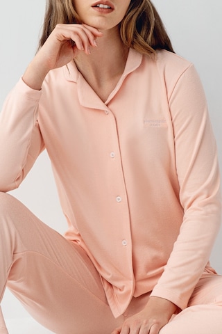 Pierre Cardin Kadın Turuncu Gömlek Pijama Turuncu