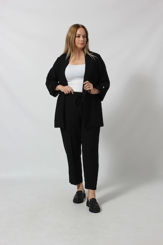 Moda Berray Şık Blazer Ceket Ve Pantolon Takım Siyah