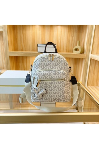 Kore Versiyonu Tüm Maç Öğrenci Basit Okul Çantası Seyahat Sırt Çantası Kahverengi