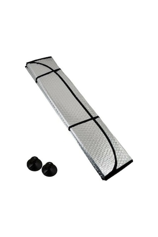 Ankanorm Katlanabilir Dışı Metalize Arası Balonlu Ön Cam Oto Araba Güneşliği 145x70cm Genel