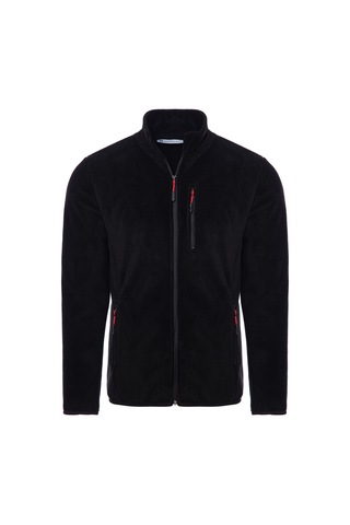 Ghassyco. Ghassy Co. Polar Erkek Tam Fermuar+3 Cep 8 Renk Yeni Sezon Siyah