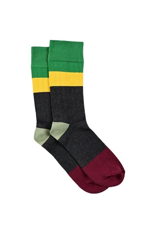 Erkek Sabadell 3'lü Soket Çorap Renkli
