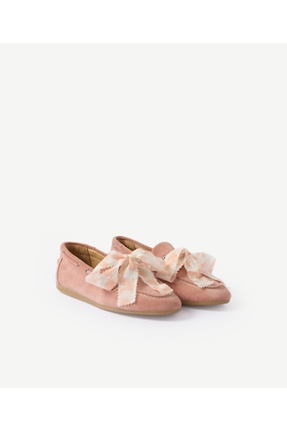 Yargıcı Süet Bağcıklı Loafer 26ykay4070x 039 Pembe