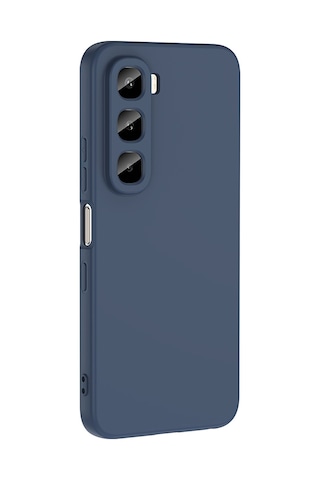 Maks Technology İnfinix Hot 60i 4g Kılıf Mkst Mara Lansman Kapak - Lacivert