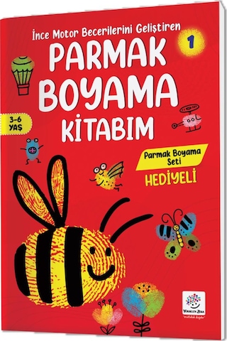 Parmak Boyama Kitabım Seti 3-6 Yaş