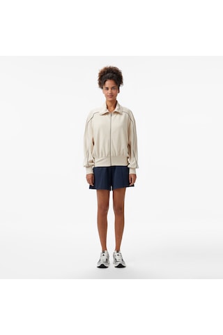 Nautica Kadın Ekru Regular Fit Dik Yaka Sweatshirt 026 55k600t Krem