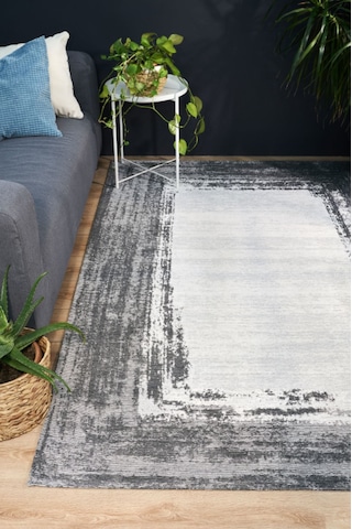Kelebek Lionel Halı 200x290 Siyah-beyaz