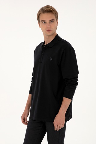 U.s. Polo Assn. Erkek Siyah Sweatshirt 50307688-vr046 Siyah