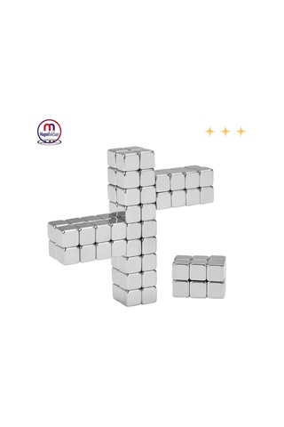Lexroo Mns Güçlü Neodyum Mıknatıs Küp 5x5x5 Mm 90 Adet