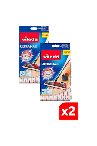 Vileda 2 Paket Ultramax Mikrofiber Yedek Mop Pkt-h-ultramat Yedek2li Genel