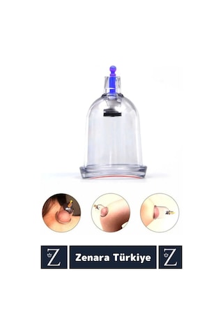 Yüksek Kaliteli Metabolizma Etkili Vakumlu Hacamat Kupası 6 Numara 10 Adet