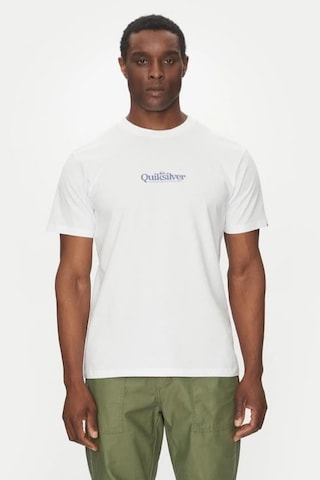Quiksilver Fineline Erkek Tişört Beyaz