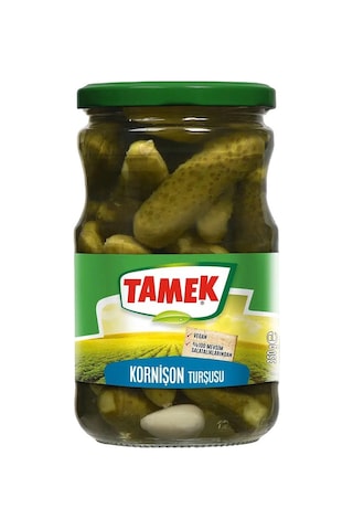 Tamek Kornişon Turşusu 350 Gr X 3 Adet