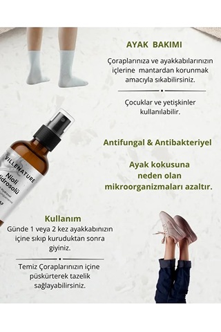 Villenature 2'li Set Nioli Hidrosolü Niaouli Hydrosol Melaleuca Leucadendron Viridiflora 100 Ml