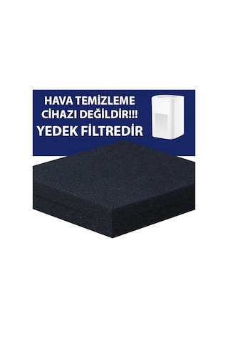 Ezere Stk-36669 Hava Temizleyici Makinesi İçin Yedek Filtre- 5775 Siyah Orkide