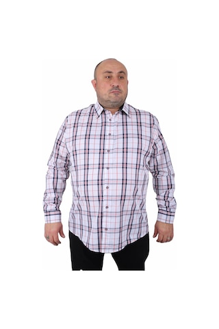 Starbattal Büyük Beden Erkek Gömlek Milagro 23371 LACIVERT Lacivert