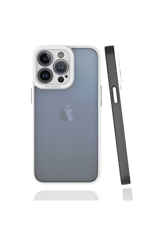 Apple Uyumlu iPhone 13 Pro Uyumlu Zore Mima Kılıf-siyah Siyah -