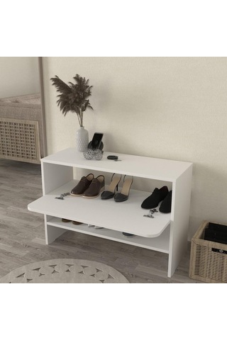 Dekorister Clementine Ayakkabılık Beyaz