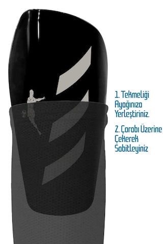 Alastor Pro Tekmelik Kaval Koruyucu Siyah M