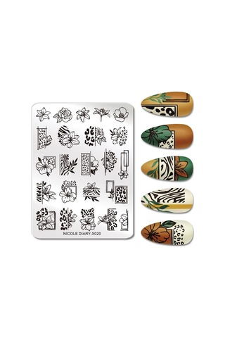 Nicole Diary Metal Stampa Tabakası X020 57429